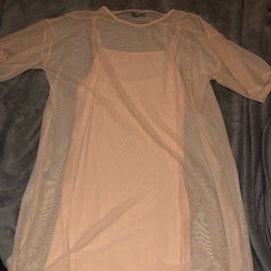 Size 10 sheer tshirt dress